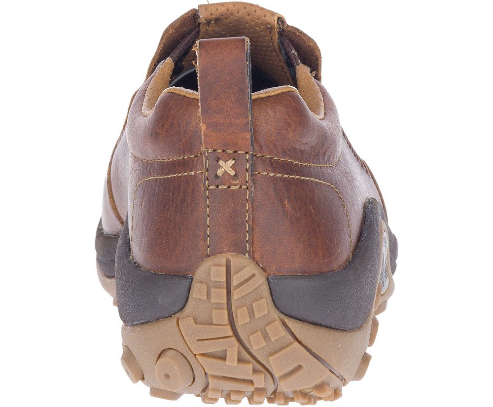 Merrell Slip Ons Brown - Jungle Moc Crafted - Mens 39DRIUVQW
